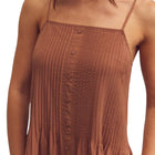 amente Pintuck Cami Dress - Latte