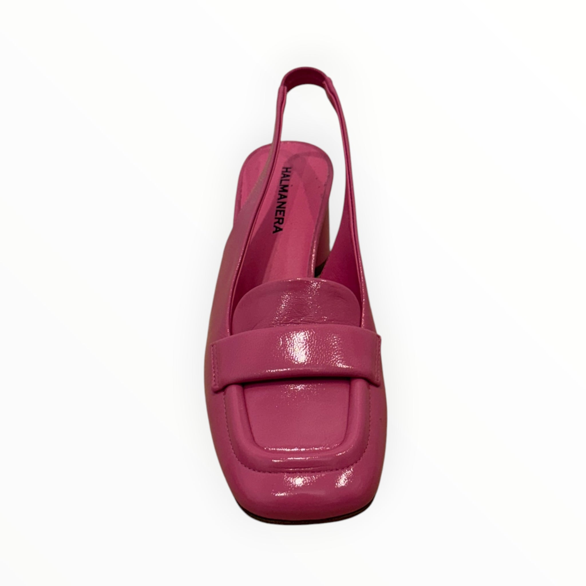 Halmanera Cala 25 Patent Leather Slingback - Pink
