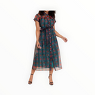 Alden Adair Rachel Dress - Holiday Plaid