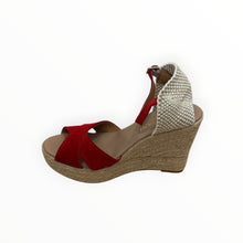 Cordani Everly Wedge - Red Suede
