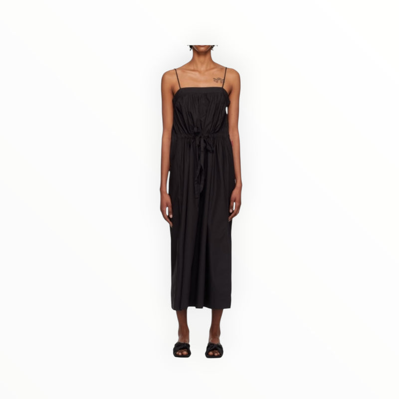 GANNI Strap Dress - Black