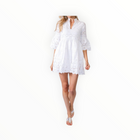 Sail to Sable Eyelet Charlotte Dress - White