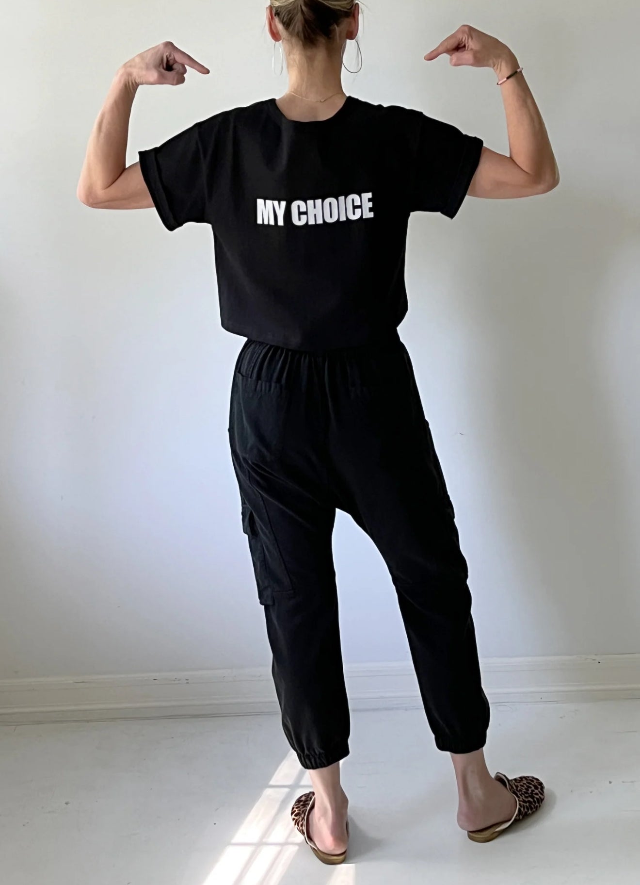 Heather Harlan My Body My Choice Tee - Black