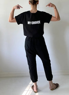 Heather Harlan My Body My Choice Tee - Black