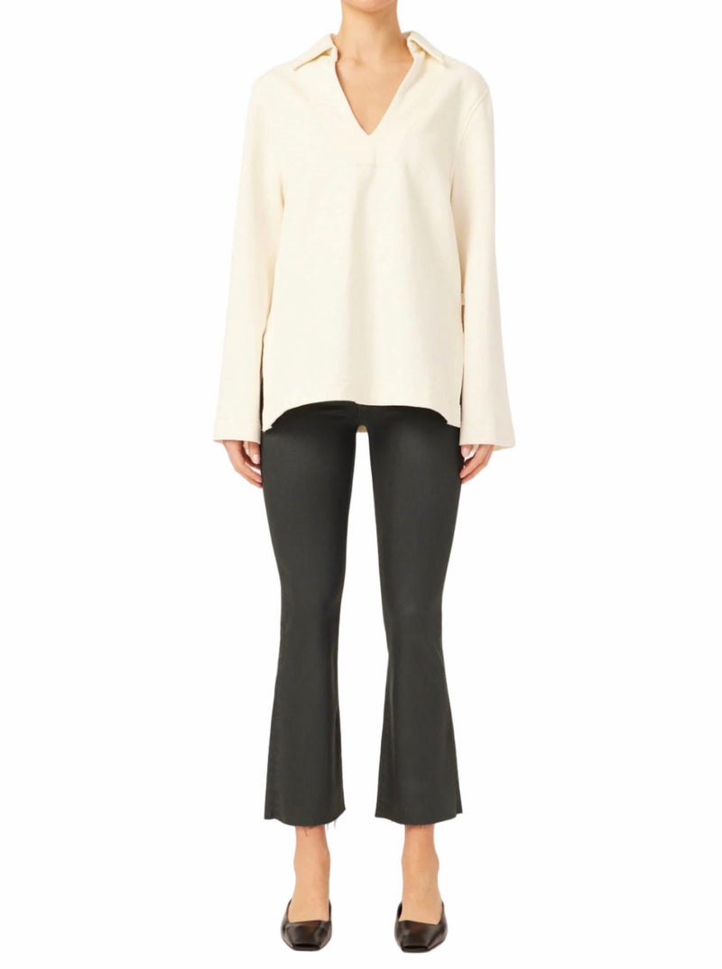 DL1961 Millie Top - Eggshell