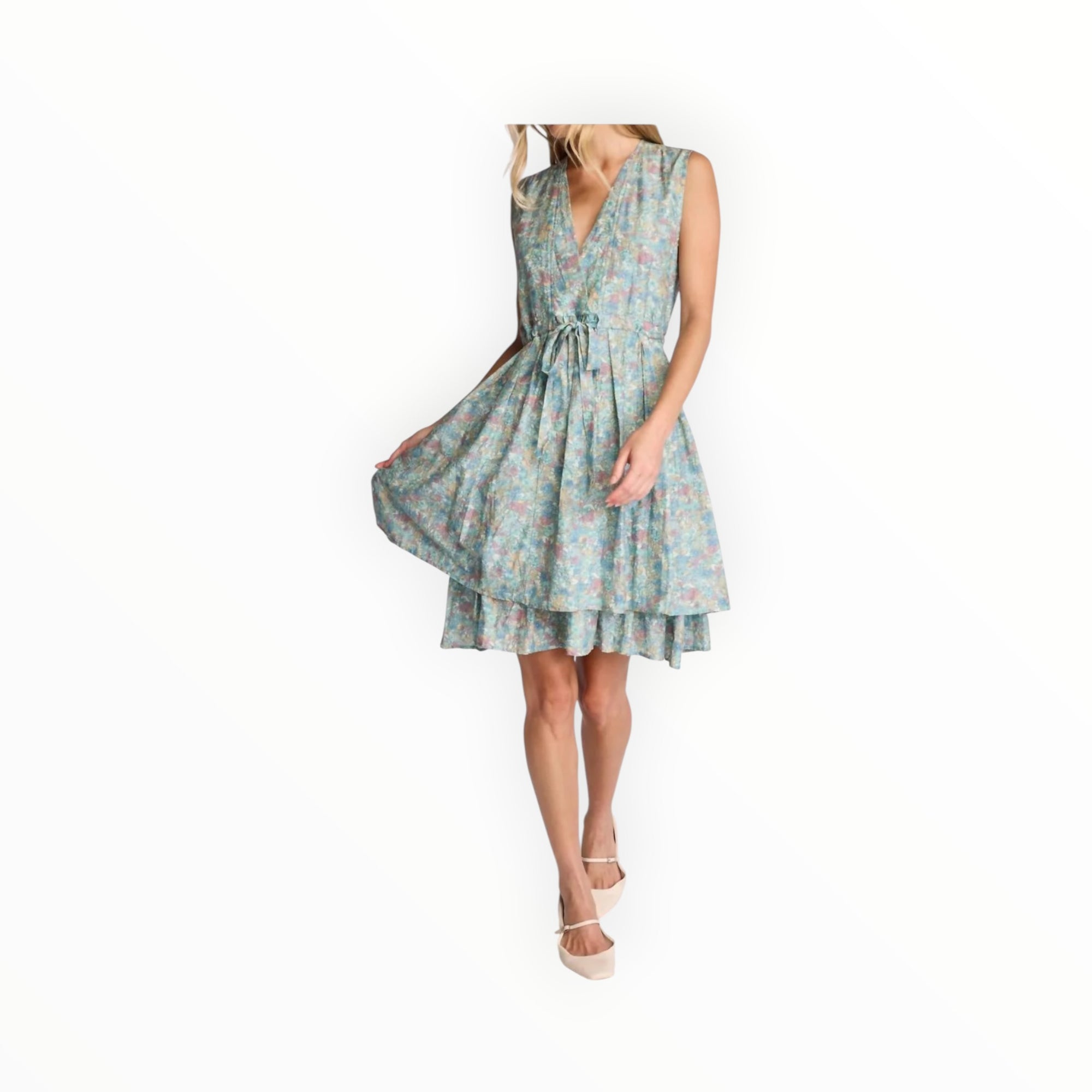 sundays Daphne Dress - Vintage Floral
