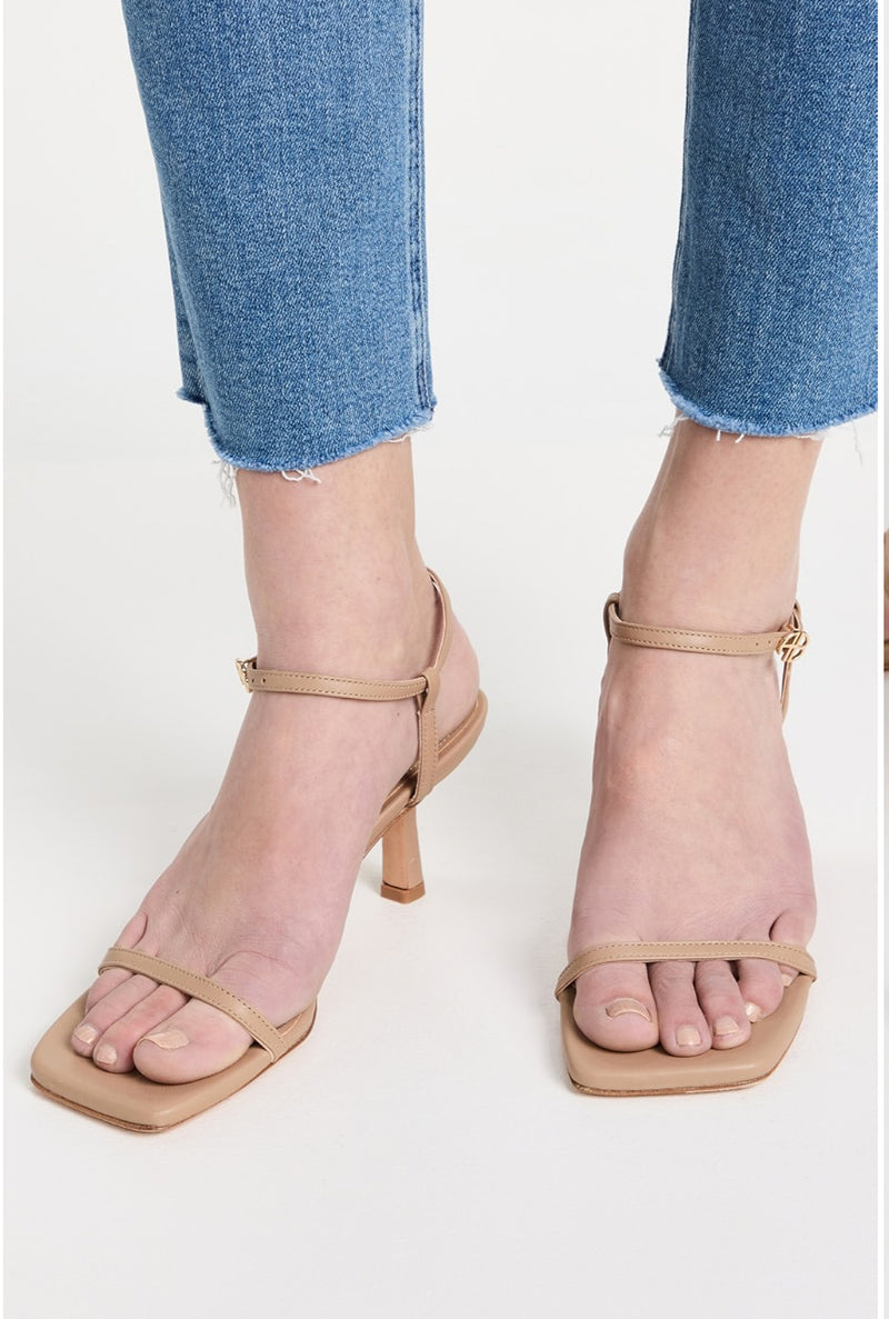 Anine Bing Invisible Sandal - Brown