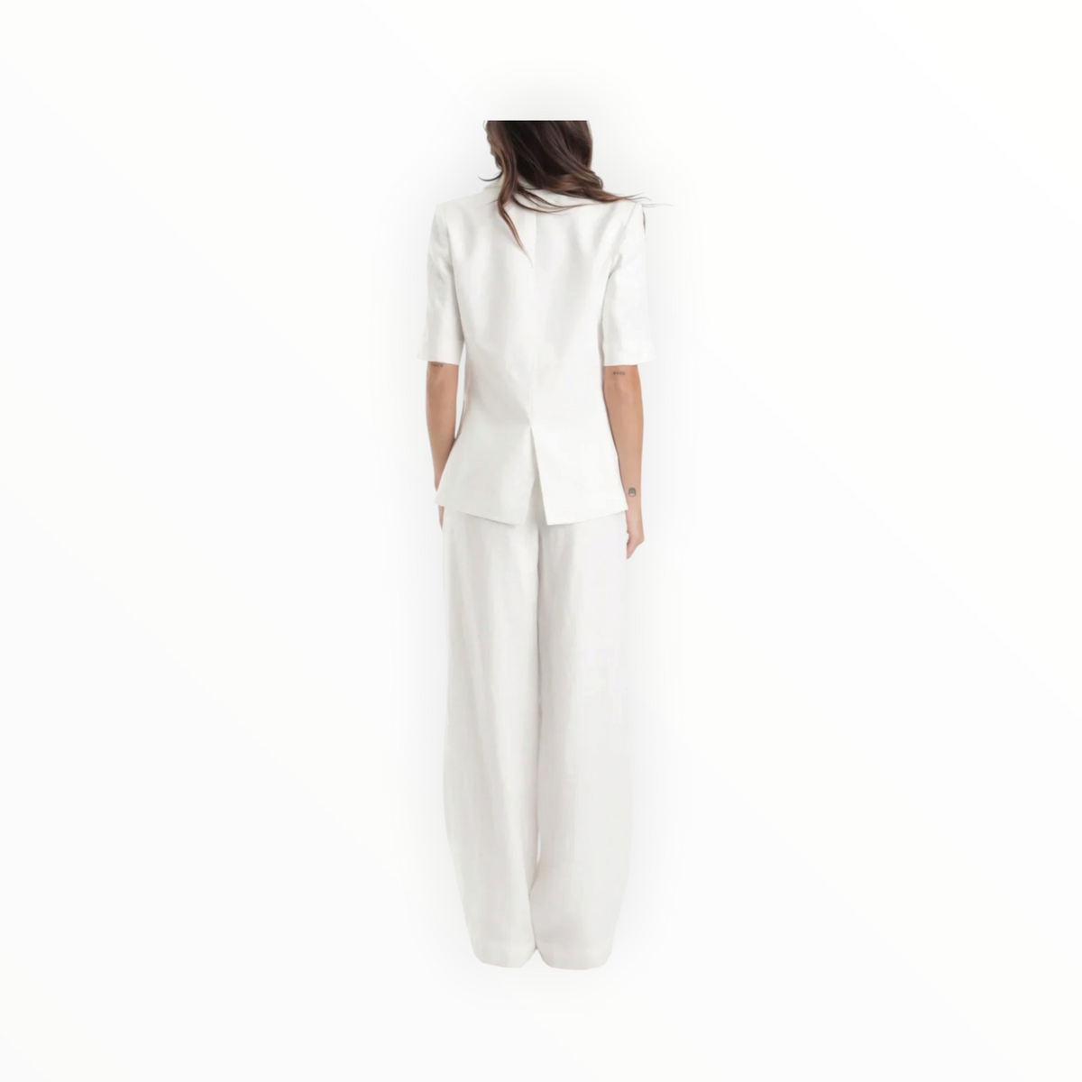 Karina Grimaldi Aven Linen Pants - White
