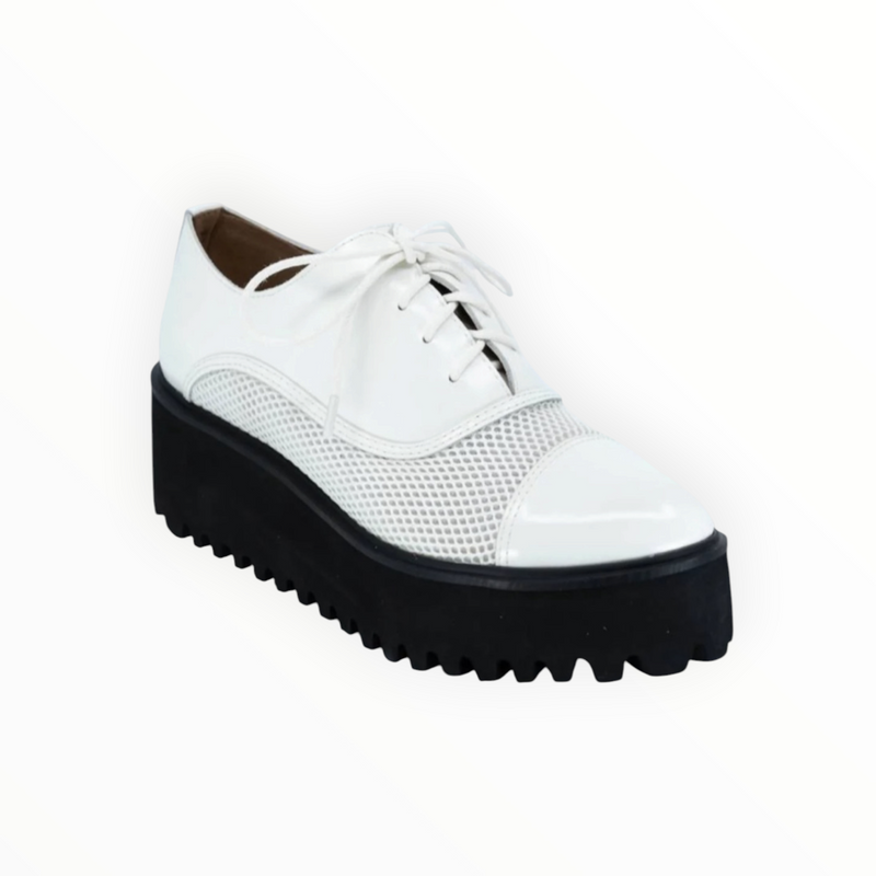 ALL BLACK Amazing Ox 2 Platform - White