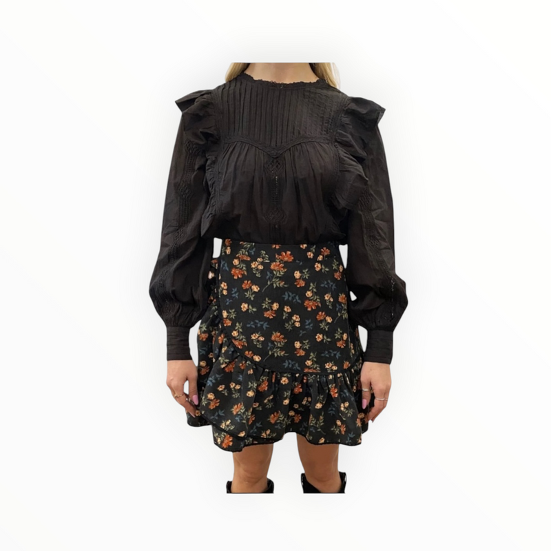 Allison New York Sara Blouse - Black