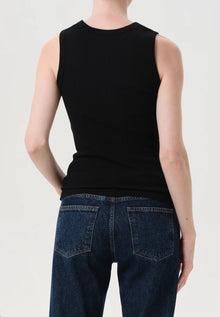 AGOLDE Poppy Tank - Black