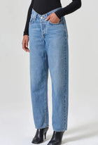 AGOLDE V-Waist Baggy - Fairway