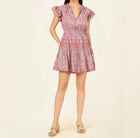 Omika Harlow Mini Dress - Priya Orchid