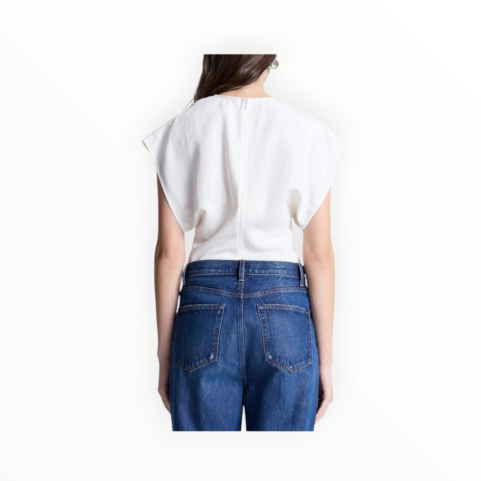 A.L.C. Fay Top - White