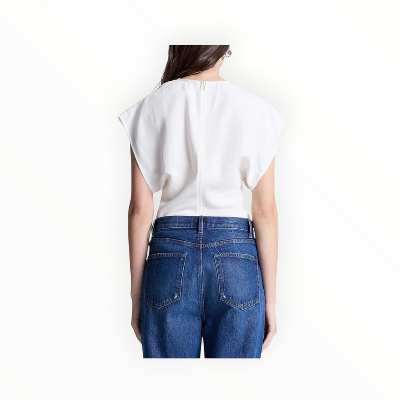 A.L.C. Fay Top - White