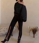 Arianne Elmy Good Luck Top - All Black