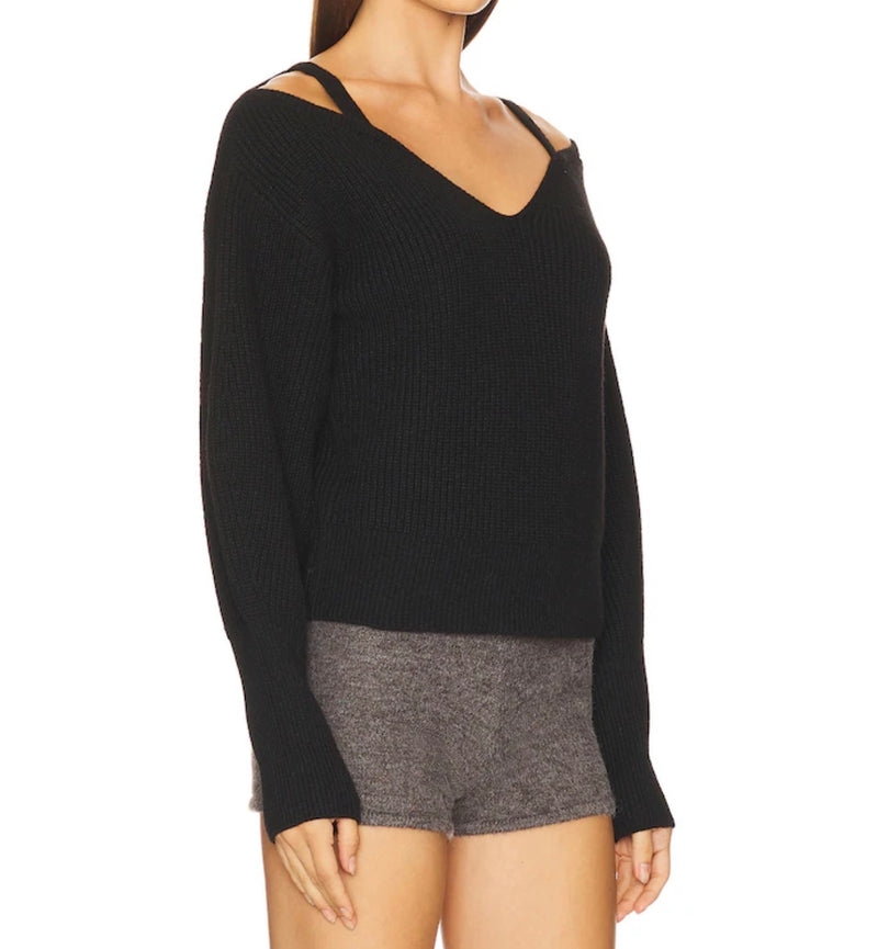 LNA Brielle Sweater - Black