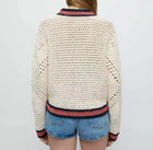 Re/Done 50s V-neck Cardigan - Linen Multi