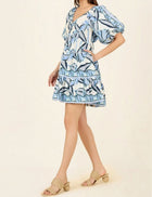 Omika Ila Mini Dress - Neela Sea