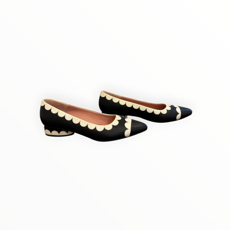 BUTRICH Melanie Flat - Black/White