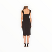 Theory Perfect Sheath Dress - Black Perform Tech