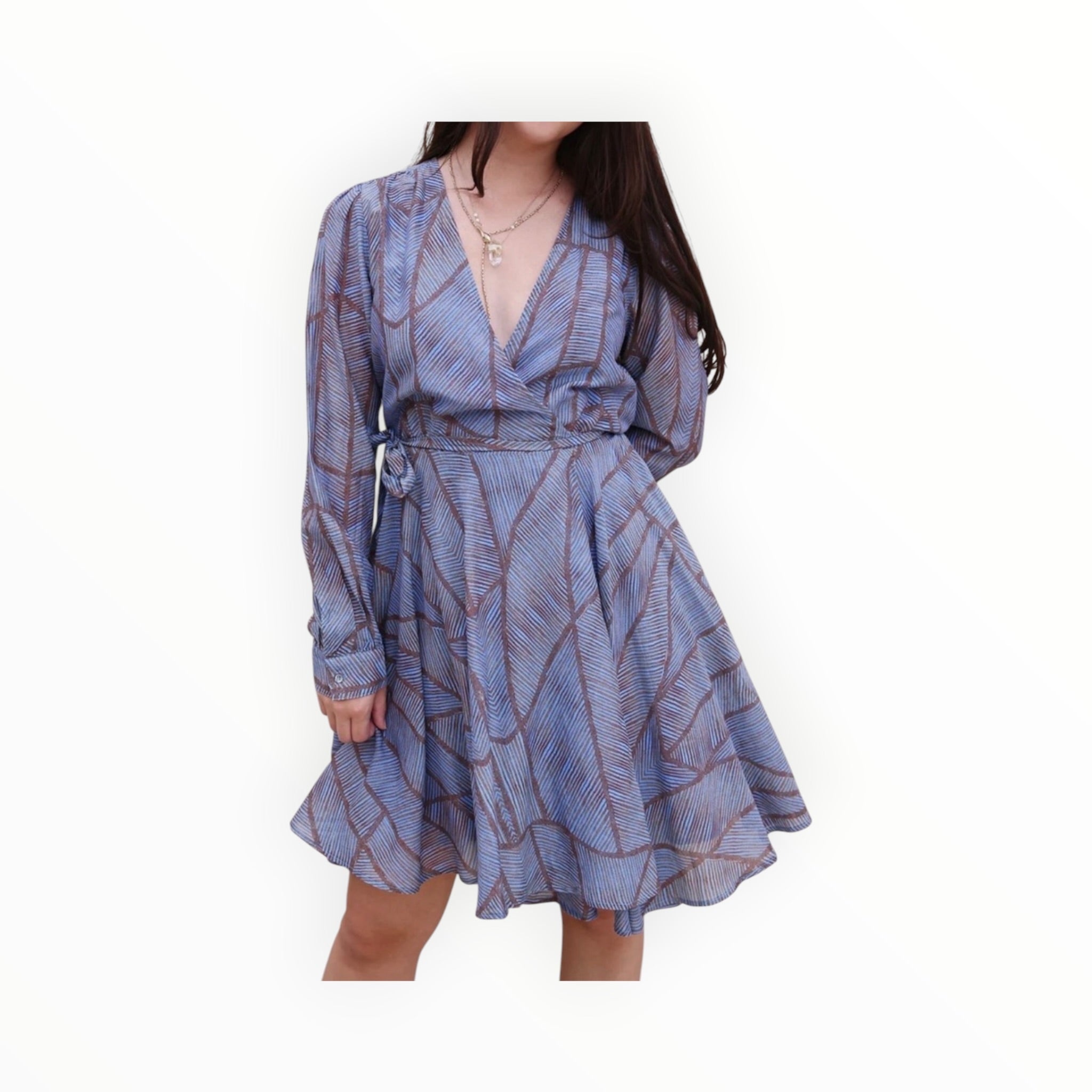 Xirena Kinney Dress - Cyan Geode