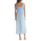 Bella Dahl Knit Combo Dress - Periwinkle