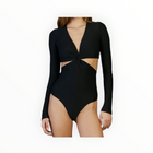 ALIX Lance Thong Bodysuit - Black