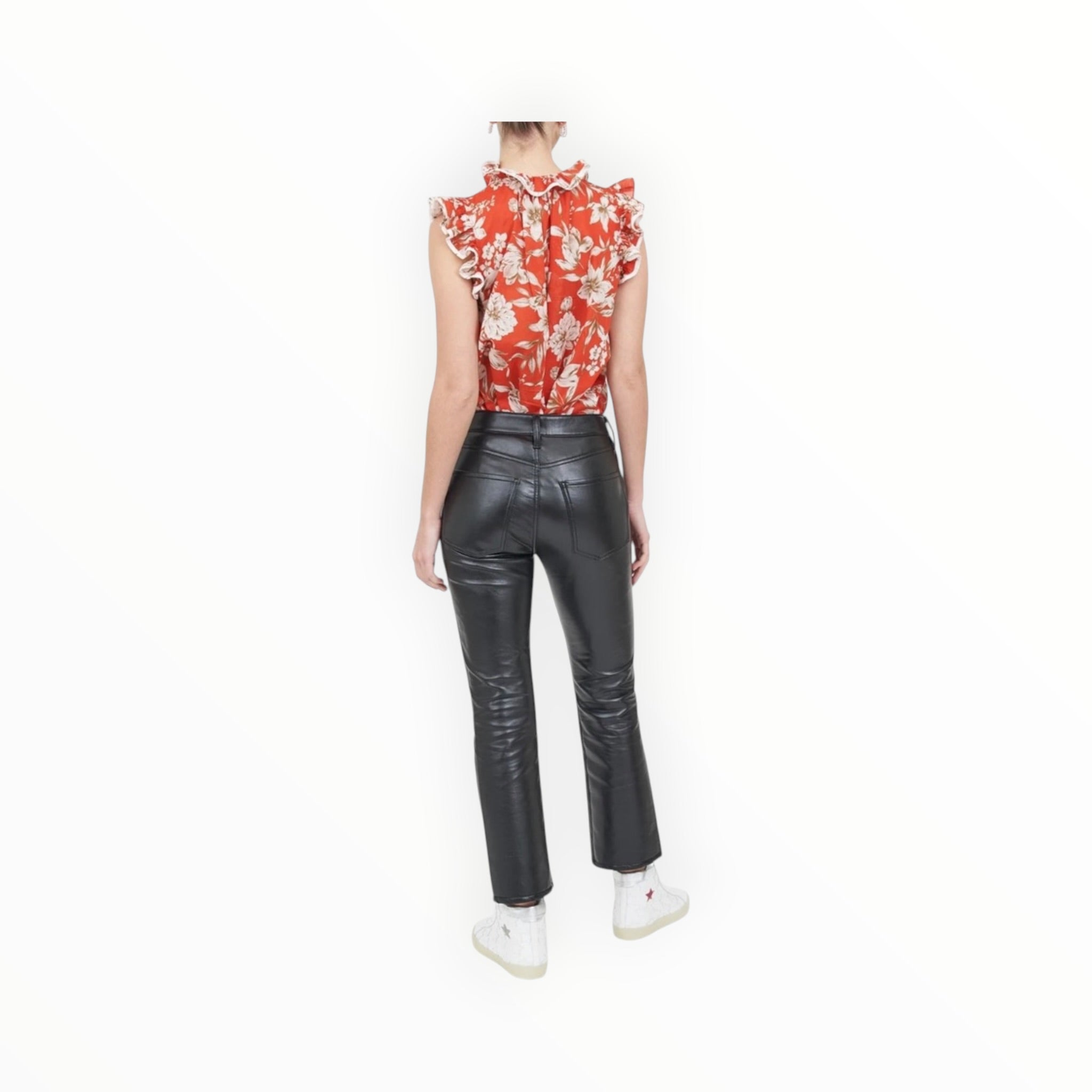 Christy Lynn Nadya Top - Red Magnolia