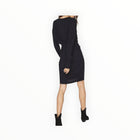 ba&sh Sarah Twist Front Dress - Black