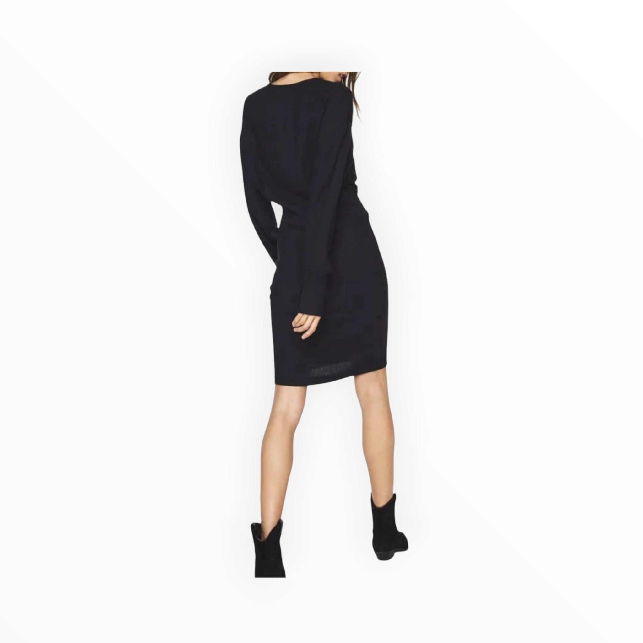 ba&sh Sarah Twist Front Dress - Black