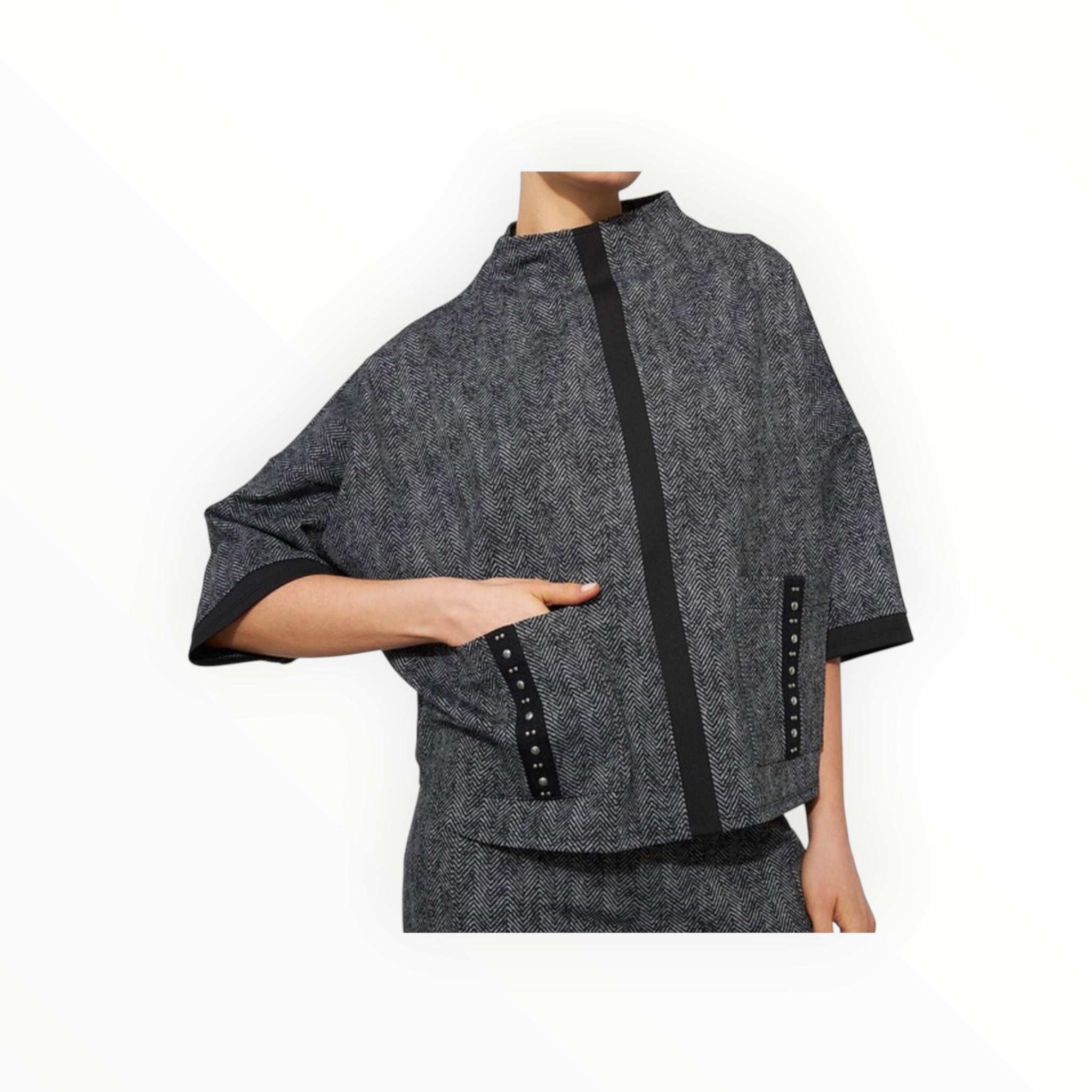Joseph Ribkoff Funnel Neck Top