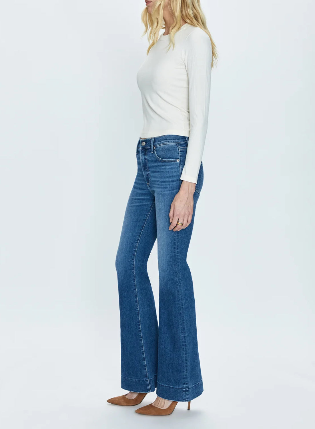 Pistola Kinsley Mid Rise Ultra Flare - Avenue