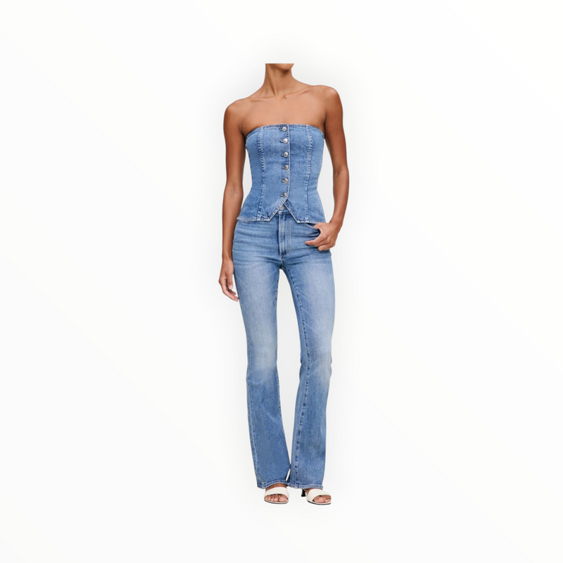 DL1961 Bridget Boot High Rise Instasculpt™ 33" Jeans - Glendale