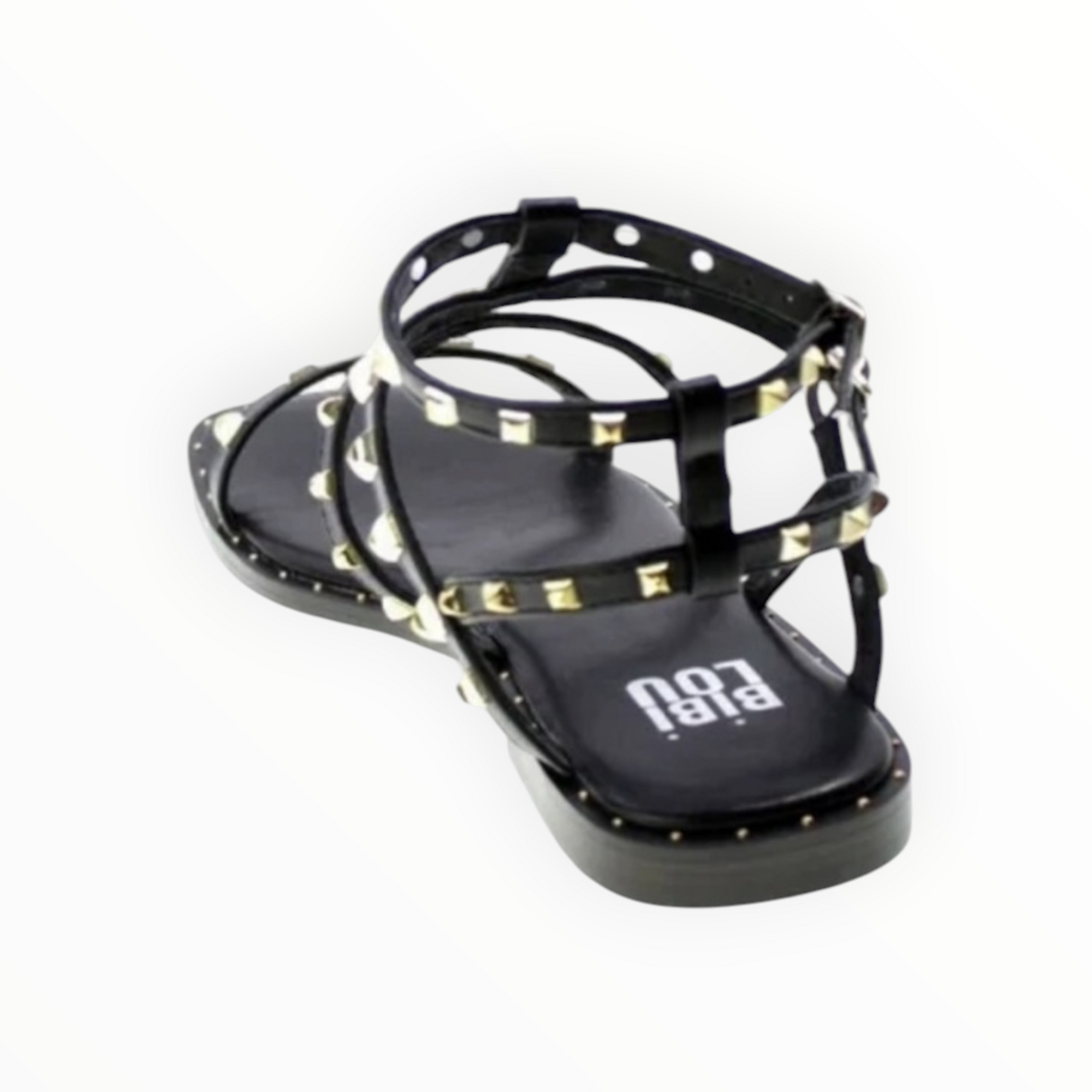 Bibi Lou Yuriko Studded Sandal - Black