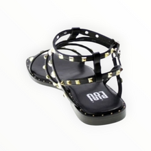 Bibi Lou Yuriko Studded Sandal - Black