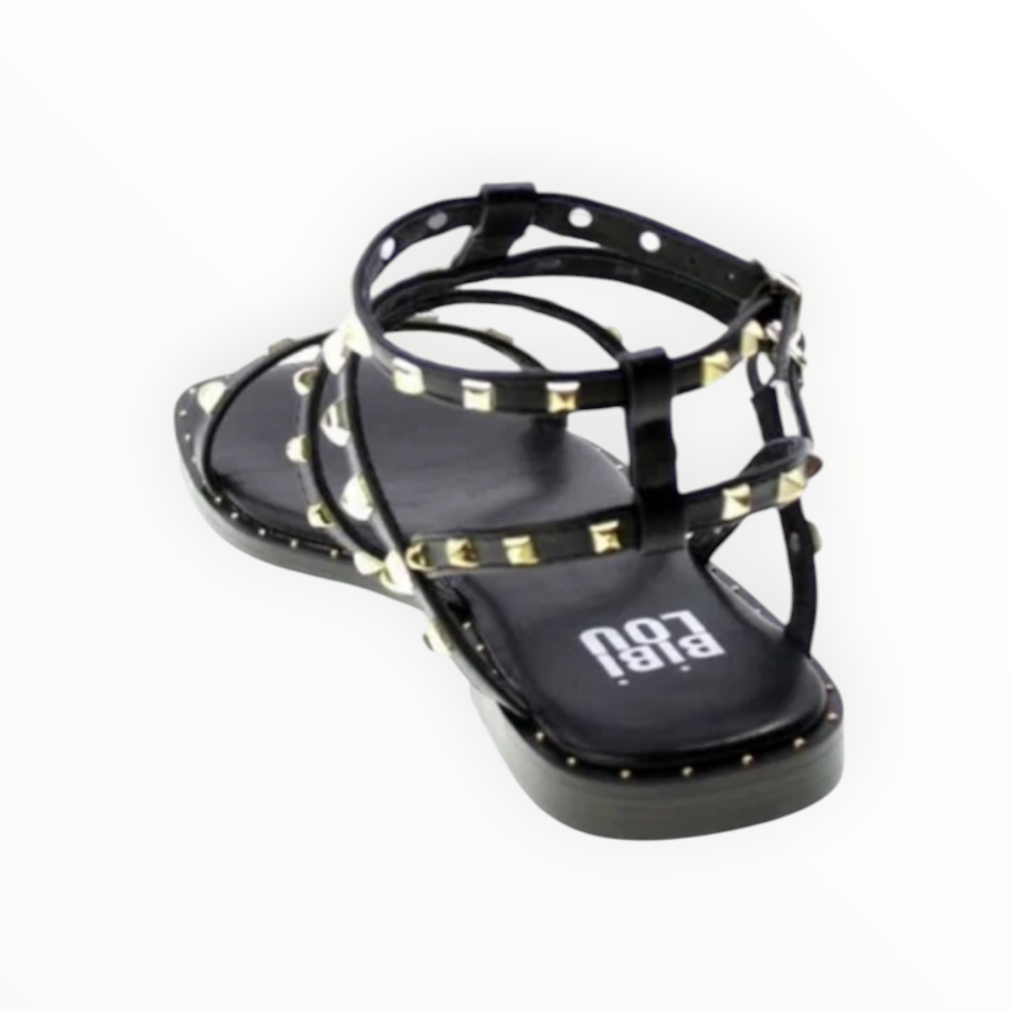 Bibi Lou Yuriko Studded Sandal - Black