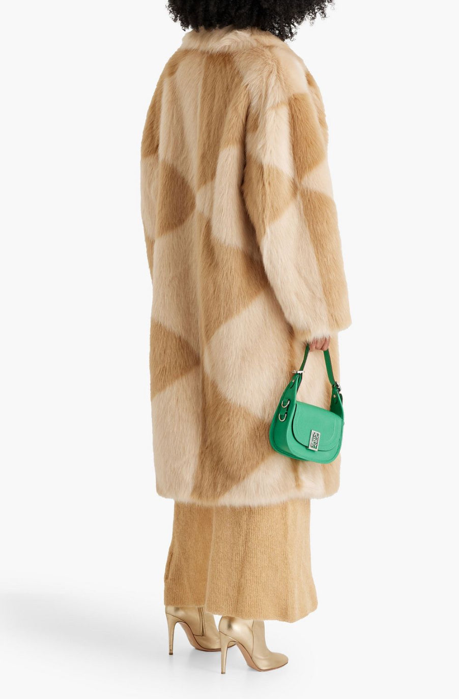 STAND STUDIO Genevieve Coat - Beige Multi