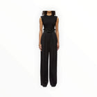 3.1 Phillip Lim Wide Leg Origami Pant - Black