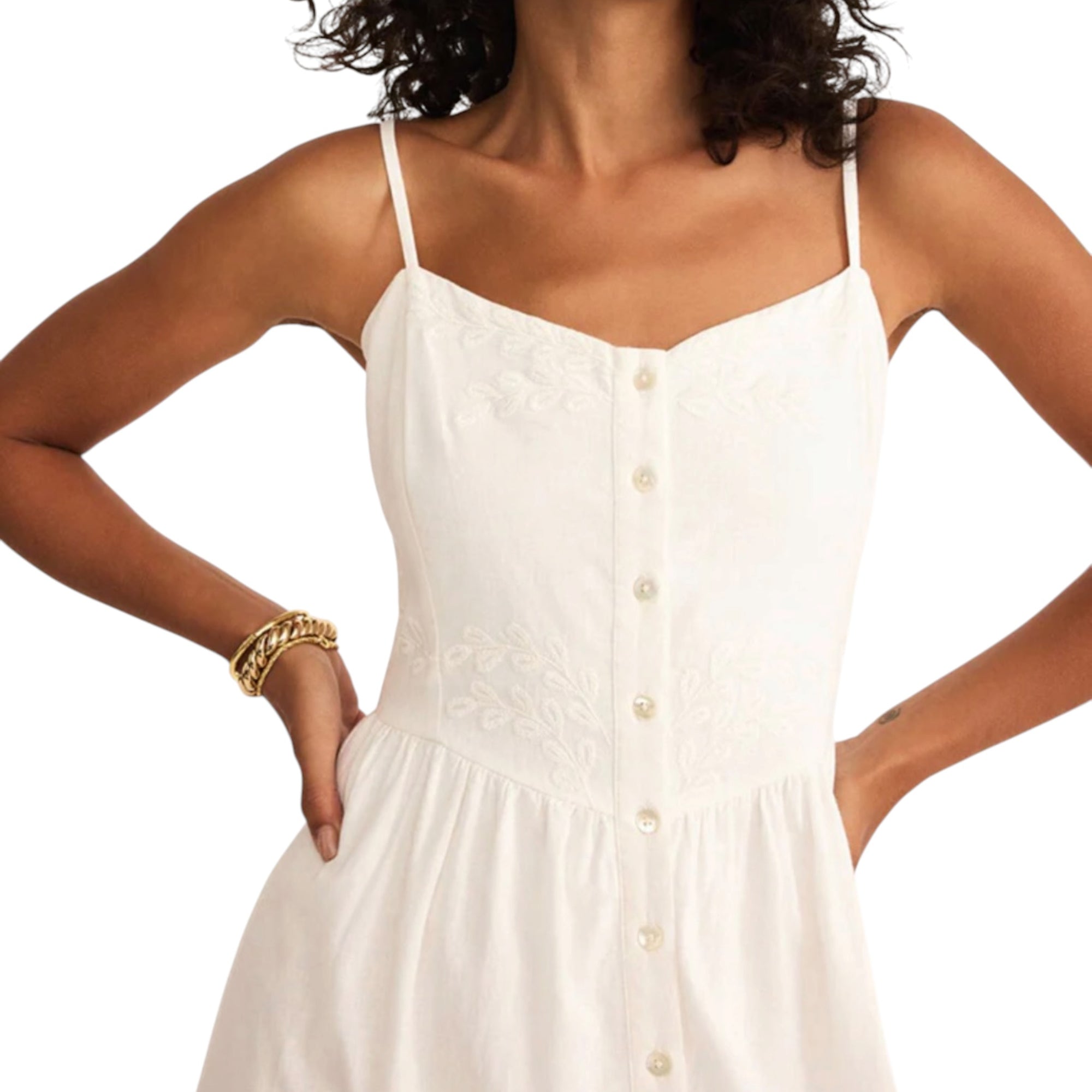 Z Supply Citadelle Maxi Dress - White