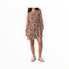 Sanctuary Shirred Neck Babydoll Dress - Harvest