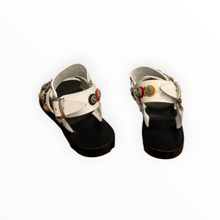 Nanni Milano Studded Sandal -White Multi