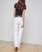 L’Agence Clayton Wide-Leg Jean - Blanc
