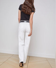 L’Agence Clayton Wide-Leg Jean - Blanc