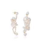 Pearl Octopuss.y White Lotus Pearl Earrings