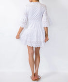 Sail to Sable Eyelet Charlotte Dress - What
