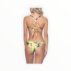 PQ Swim Reversible Basic Ruched Full Bottom - Hibiscus