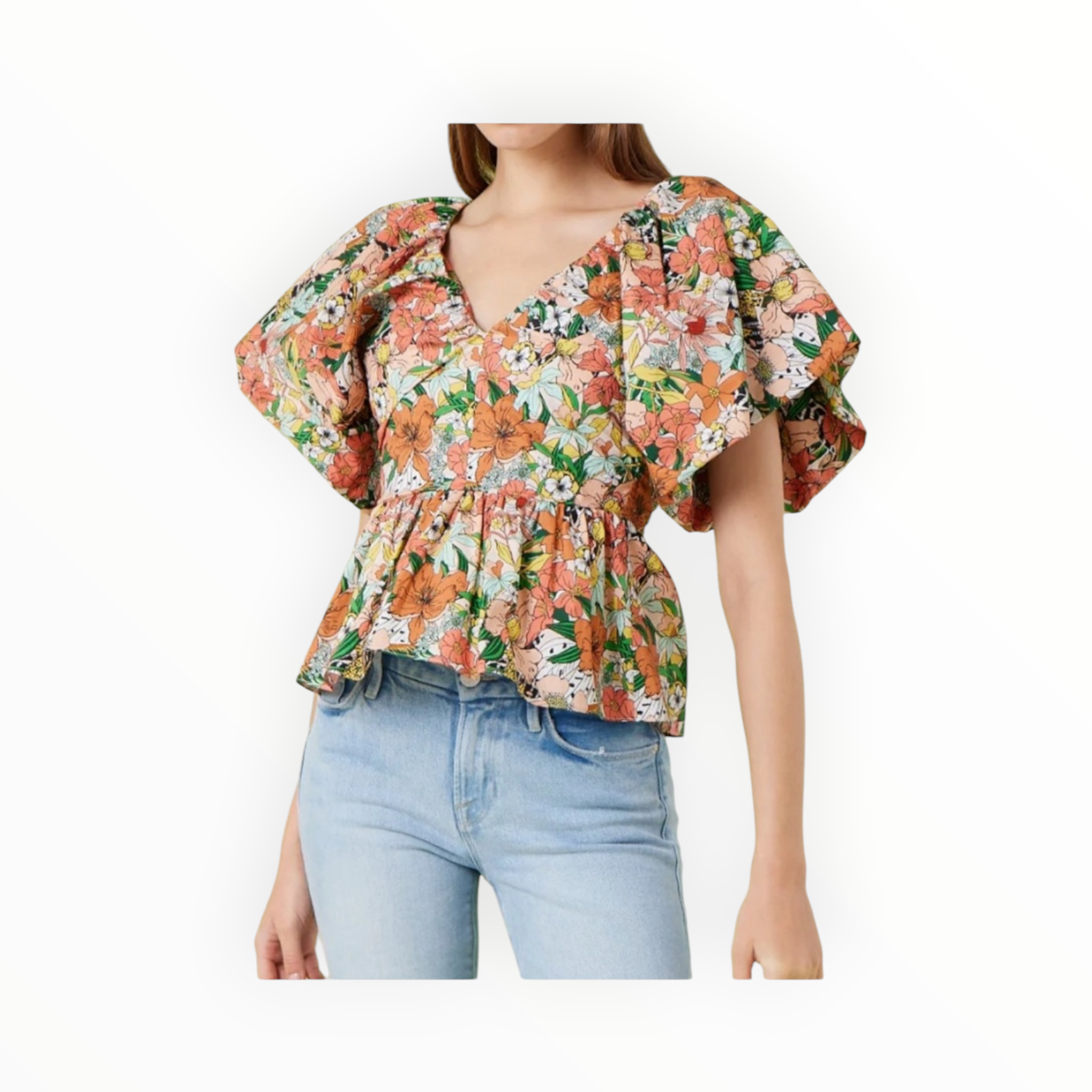 Gilner Farrar Tricia Blouse - Amazonian