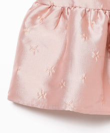 Sister Jane Jacquard Tulip Top - Pale Pink