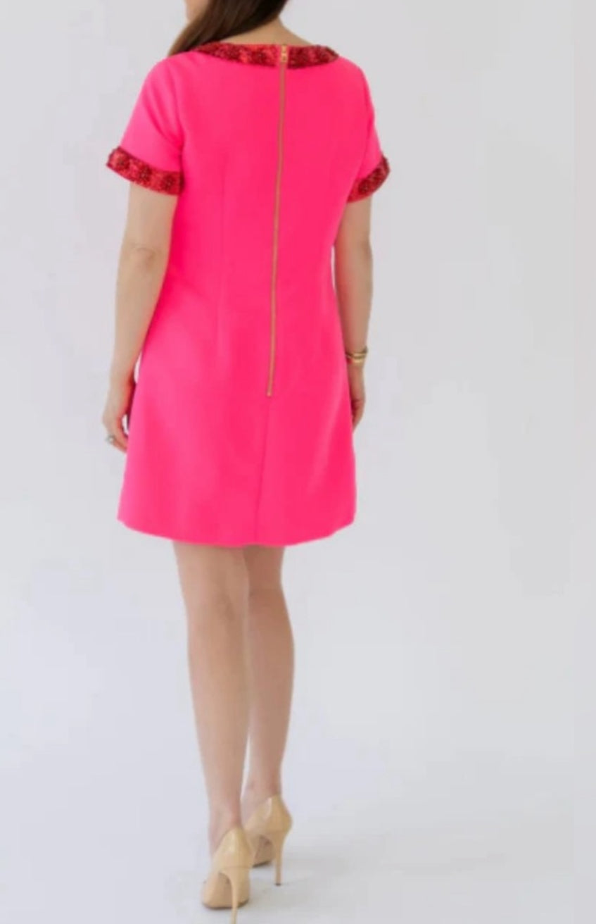 Sail to Sable Tracey Dress - Hibiscus